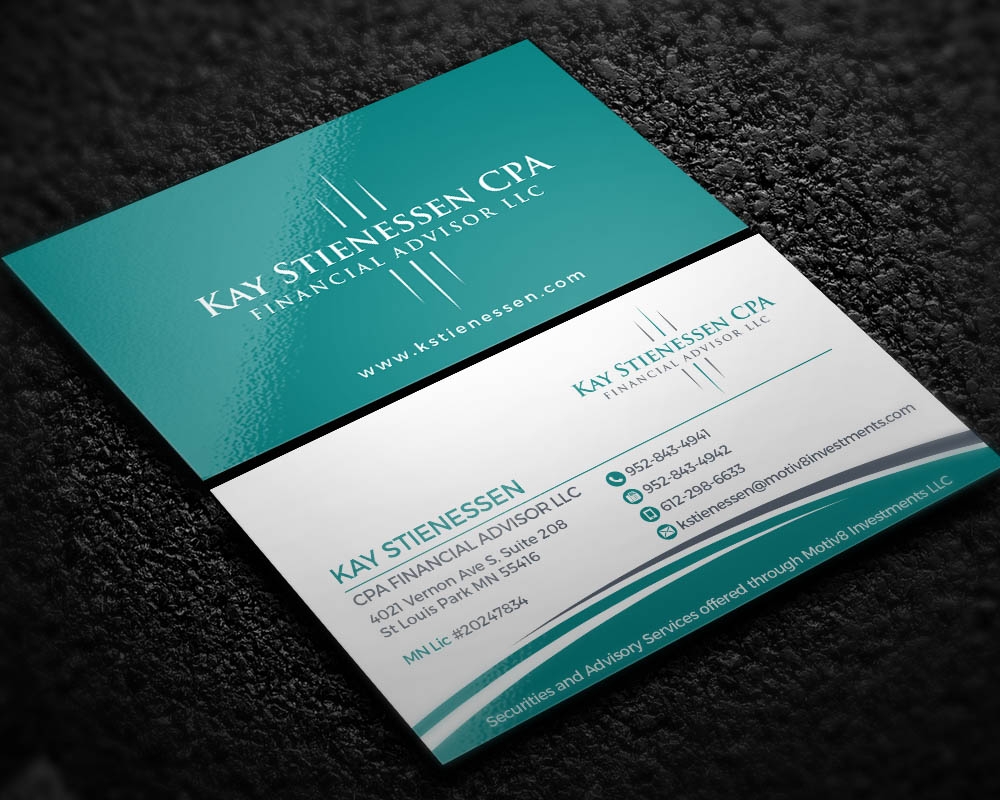 Kay Stienessen CPA Financial Advisor LLC logo design by scriotx