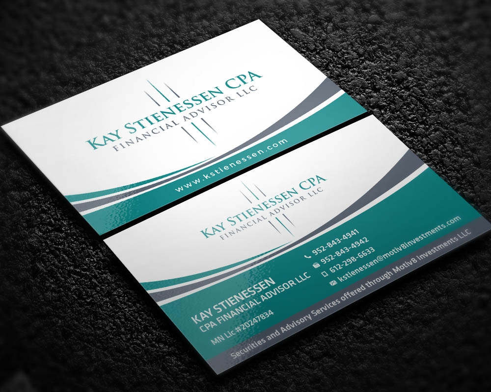 Kay Stienessen CPA Financial Advisor LLC logo design by scriotx