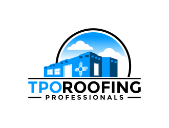 TPO Roofing Professionals logo design by pakderisher