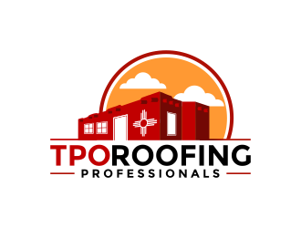 TPO Roofing Professionals logo design by pakderisher