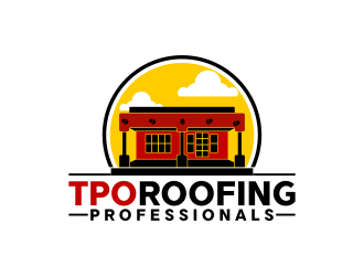 TPO Roofing Professionals logo design by pakderisher