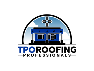 TPO Roofing Professionals logo design by pakderisher
