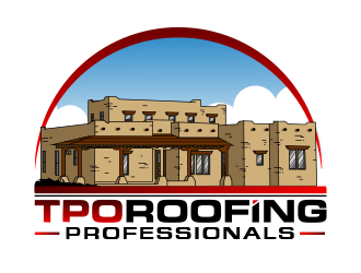 TPO Roofing Professionals logo design by scriotx