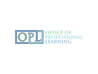 OPL - Office of Professional Learning logo design by goblin
