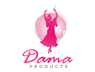 Dama Products logo design by MonkDesign