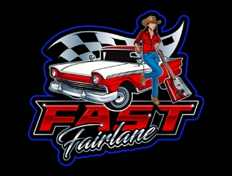 Fast Fairlane logo design by DreamLogoDesign