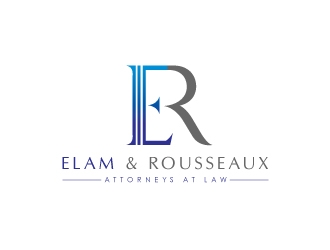 Elam & Rousseaux logo design by sanu
