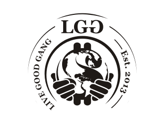Live Good Gang logo design by ramapea