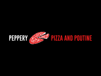 Peppery Pizza and Poutine  logo design by nona