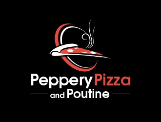Peppery Pizza and Poutine  logo design by usef44