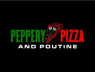 Peppery Pizza and Poutine  logo design by daywalker