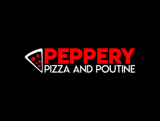 Peppery Pizza and Poutine  logo design by fastsev