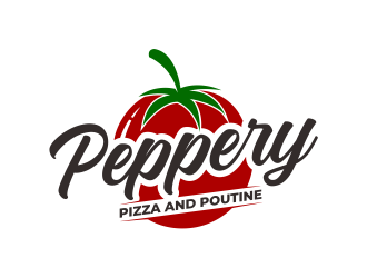 Peppery Pizza and Poutine  logo design by mutafailan