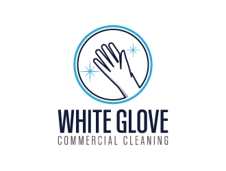 White Glove Commercial Cleaning logo design by kasperdz