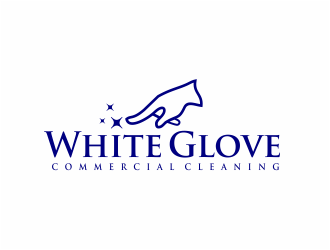 White Glove Commercial Cleaning logo design by kimora