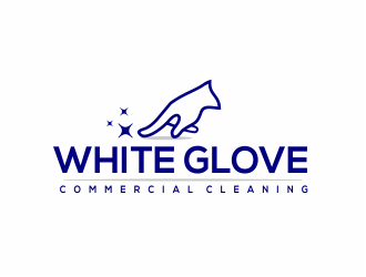 White Glove Commercial Cleaning logo design by kimora