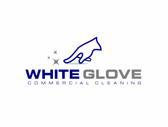 White Glove Commercial Cleaning logo design by kimora