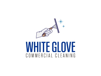 White Glove Commercial Cleaning logo design by kasperdz