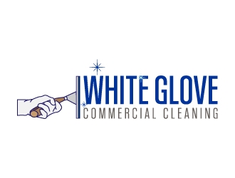 White Glove Commercial Cleaning logo design by kasperdz