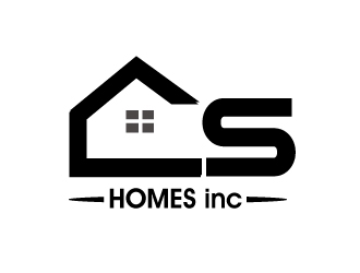 CS HOMES inc logo design by PMG