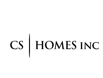 CS HOMES inc logo design by PMG