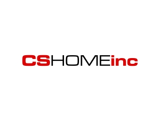 CS HOMES inc logo design by excelentlogo