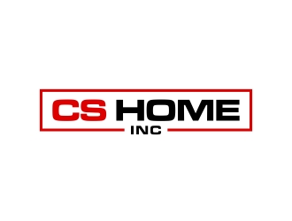 CS HOMES inc logo design by excelentlogo
