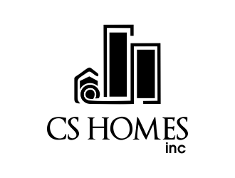 CS HOMES inc logo design by JessicaLopes