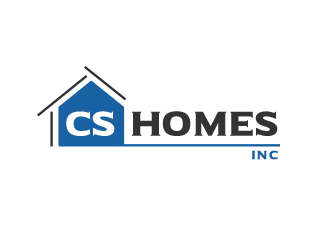 CS HOMES inc logo design by BeDesign