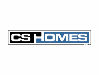 CS HOMES inc logo design by Mahrein