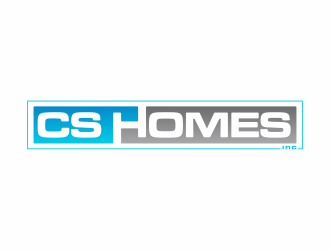 CS HOMES inc logo design by Mahrein