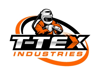 T-TEX INDUSTRIES logo design by jaize