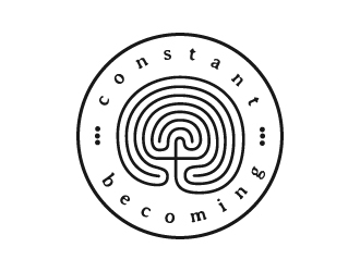Constant Becoming logo design by Lovoos