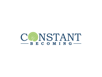 Constant Becoming logo design by pakderisher