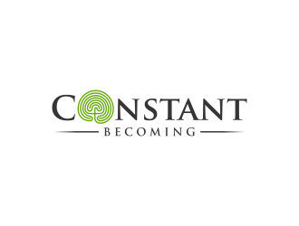Constant Becoming logo design by pakderisher