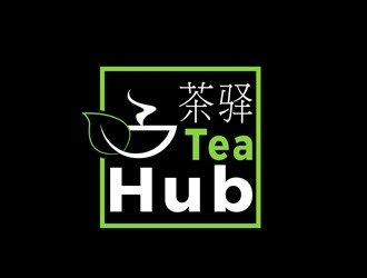 Tea Hub 茶驿 logo design by bougalla005