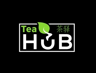 Tea Hub 茶驿 logo design by bougalla005