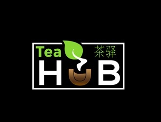 Tea Hub 茶驿 logo design by bougalla005