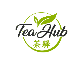 Tea Hub 茶驿 logo design by logy_d