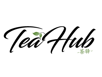 Tea Hub 茶驿 logo design by Lovoos