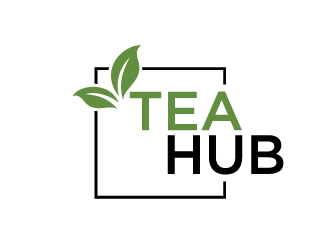 Tea Hub 茶驿 logo design by Lovoos