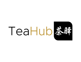 Tea Hub 茶驿 logo design by lexipej