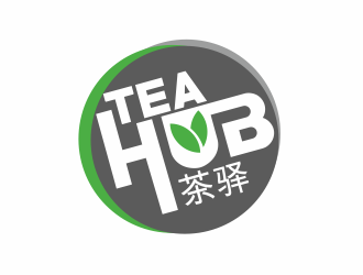 Tea Hub 茶驿 logo design by serprimero