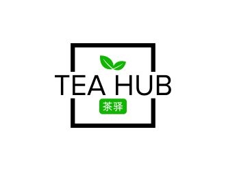 Tea Hub 茶驿 logo design by amar_mboiss