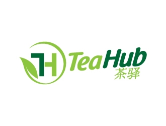 Tea Hub 茶驿 logo design by jaize