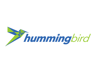 hummingbird logo design by hwkomp