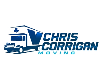 Chris Corrigan Moving logo design by dasigns