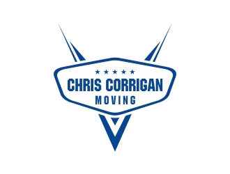 Chris Corrigan Moving logo design by cikiyunn