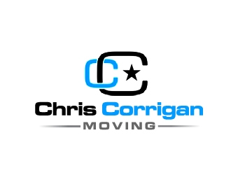 Chris Corrigan Moving logo design by STTHERESE