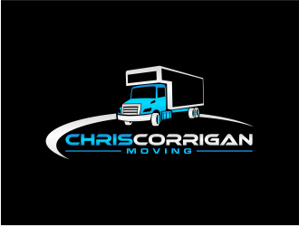 Chris Corrigan Moving logo design by mutafailan